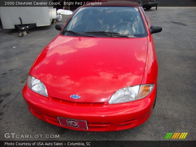 2000 Chevrolet Cavalier Coupe in Bright Red
