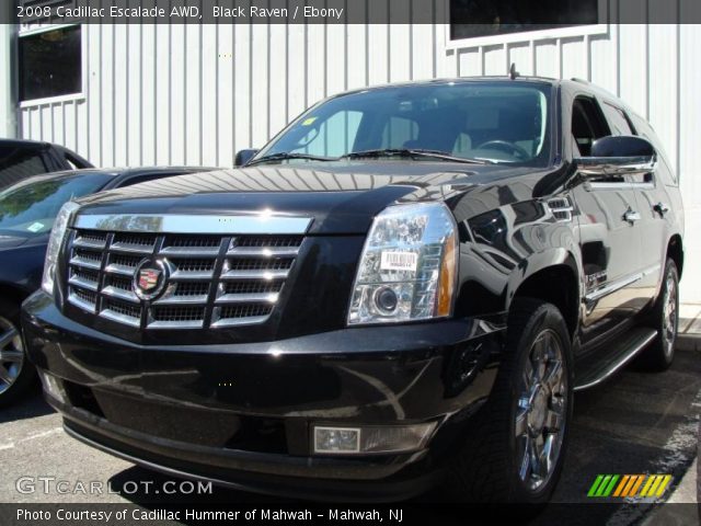 2008 Cadillac Escalade AWD in Black Raven