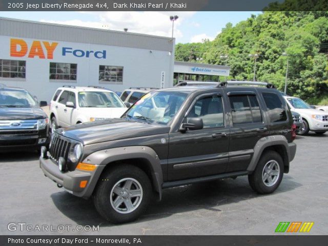 2005 Jeep Liberty Renegade 4x4 in Dark Khaki Pearl