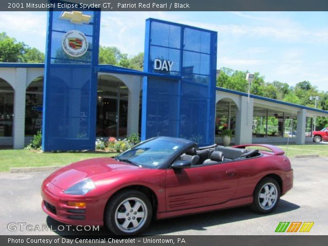 2001 Mitsubishi Eclipse Spyder GT in Patriot Red Pearl