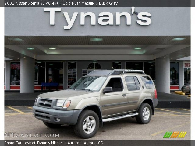 2001 Nissan Xterra SE V6 4x4 in Gold Rush Metallic