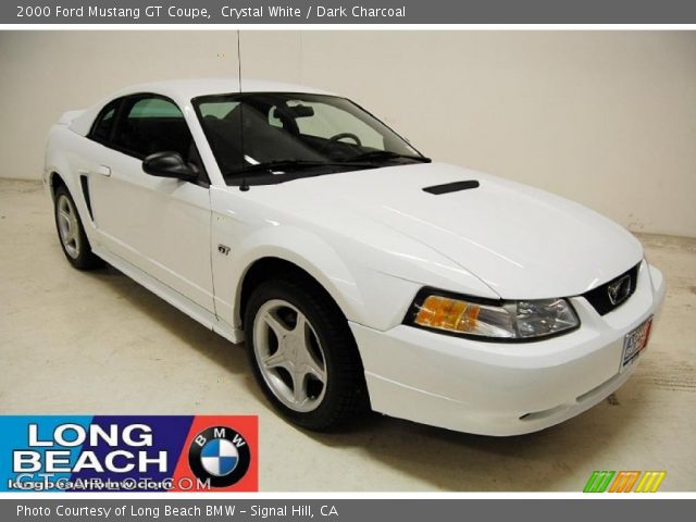 2000 Ford Mustang GT Coupe in Crystal White