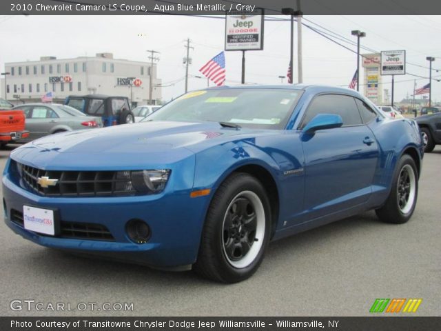 2010 Chevrolet Camaro LS Coupe in Aqua Blue Metallic