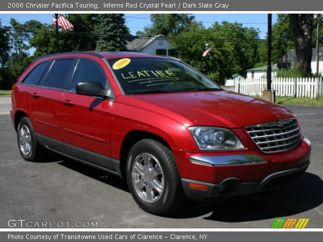 2006 Chrysler Pacifica Touring in Inferno Red Crystal Pearl