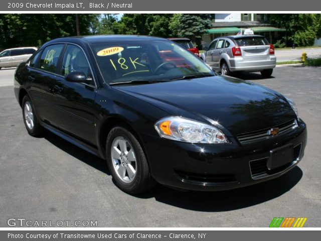 2009 Chevrolet Impala LT in Black