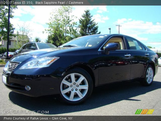 2007 Lexus ES 350 in Black Sapphire Pearl