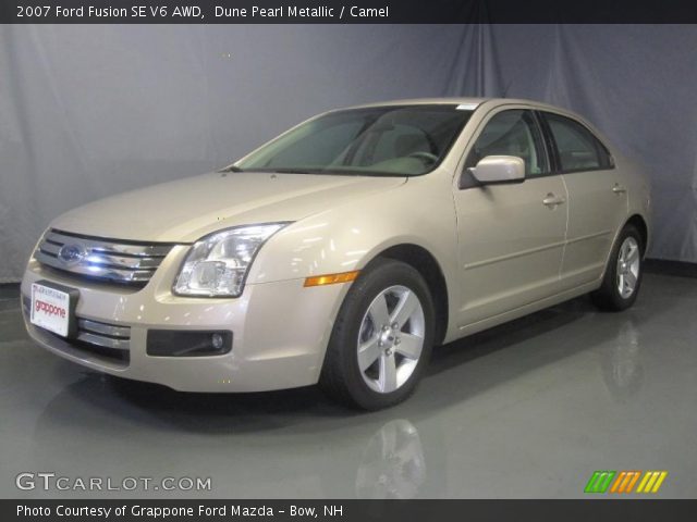 2007 Ford Fusion SE V6 AWD in Dune Pearl Metallic