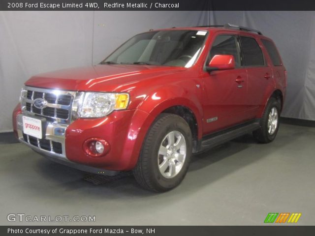 2008 Ford Escape Limited 4WD in Redfire Metallic
