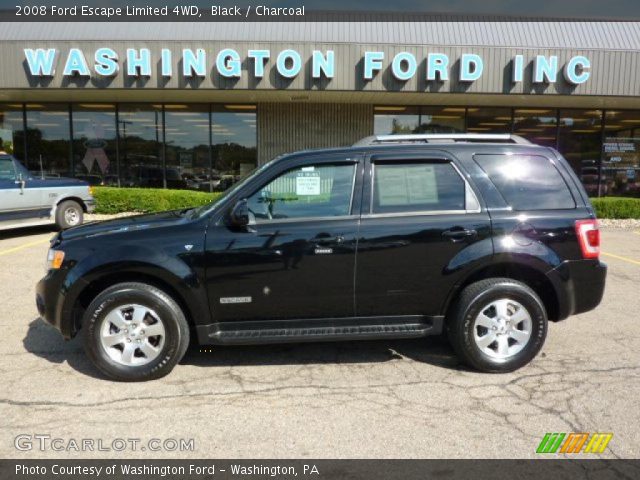 2008 Ford Escape Limited 4WD in Black