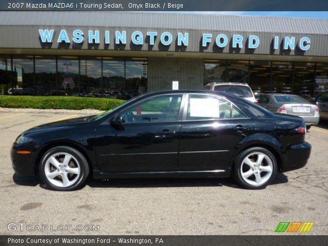 2007 Mazda MAZDA6 i Touring Sedan in Onyx Black