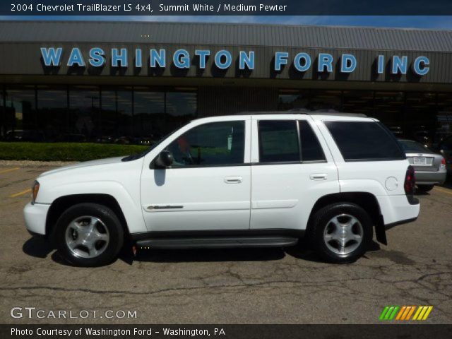 2004 Chevrolet TrailBlazer LS 4x4 in Summit White