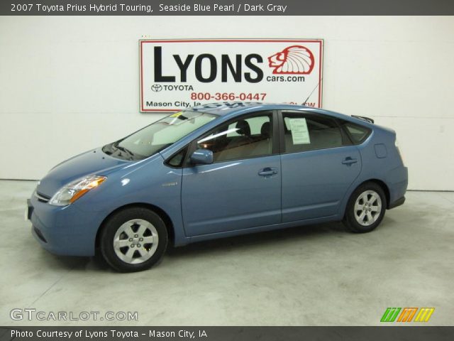 2007 Toyota Prius Hybrid Touring in Seaside Blue Pearl