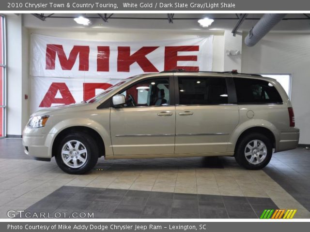 2010 Chrysler Town & Country Touring in White Gold