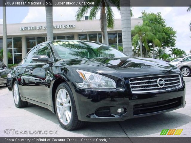 2009 Nissan Maxima 3.5 S in Super Black