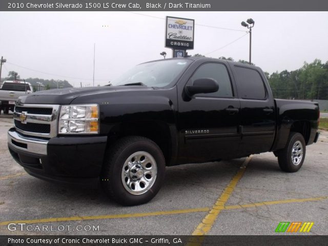 2010 Chevrolet Silverado 1500 LS Crew Cab in Black