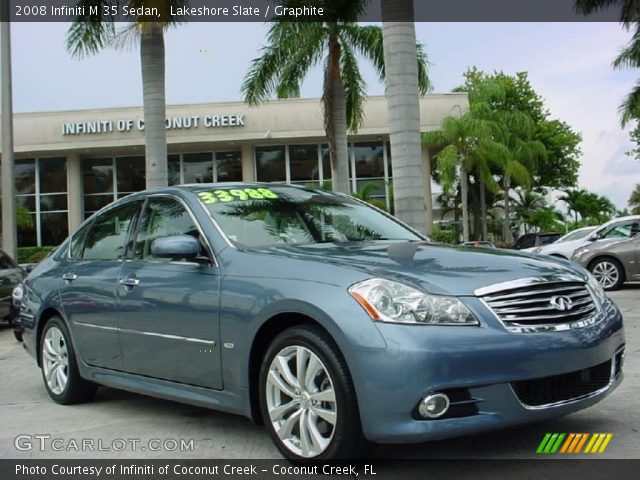 2008 Infiniti M 35 Sedan in Lakeshore Slate