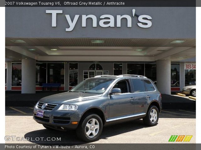 2007 Volkswagen Touareg V6 in Offroad Grey Metallic