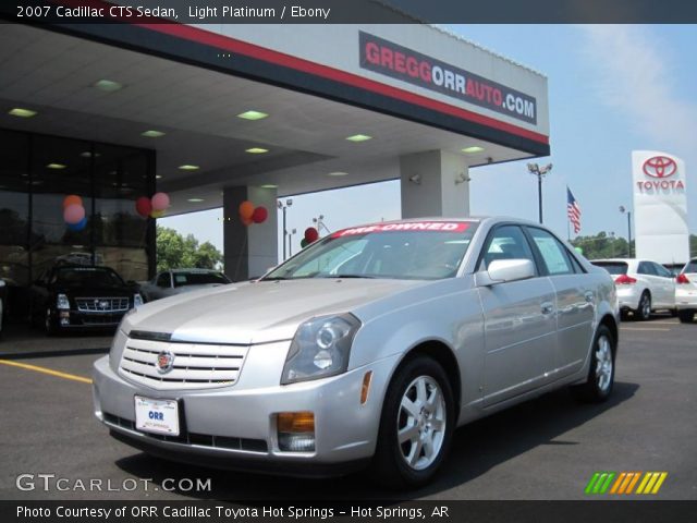 2007 Cadillac CTS Sedan in Light Platinum