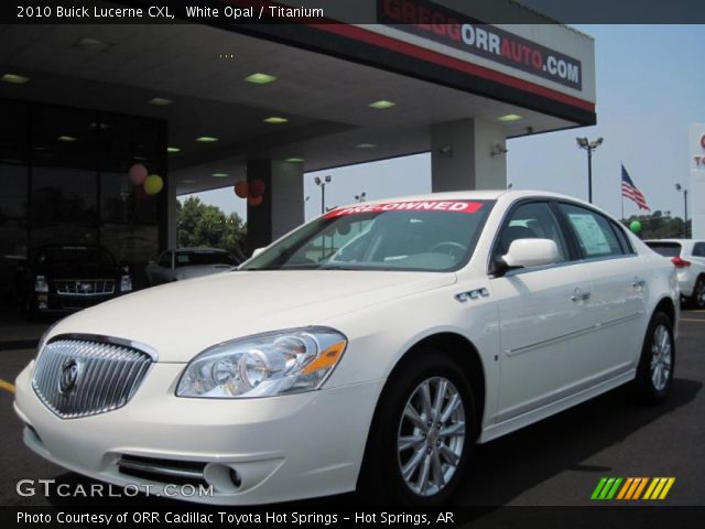 2010 Buick Lucerne CXL in White Opal