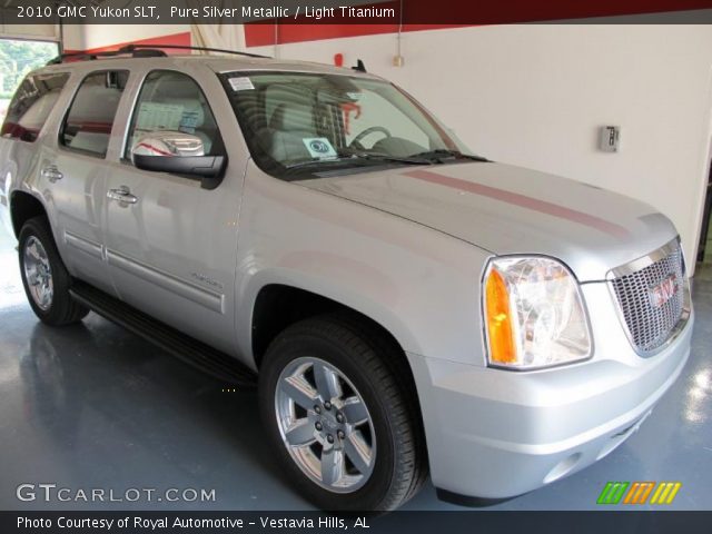 2010 GMC Yukon SLT in Pure Silver Metallic