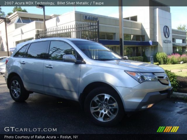 2007 Acura MDX Technology in Billet Silver Metallic