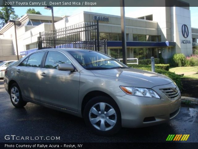 2007 Toyota Camry LE in Desert Sand Mica