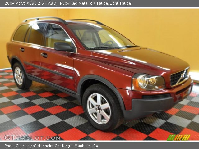 2004 Volvo XC90 2.5T AWD in Ruby Red Metallic