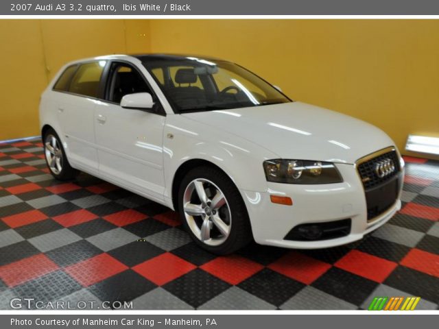 2007 Audi A3 3.2 quattro in Ibis White