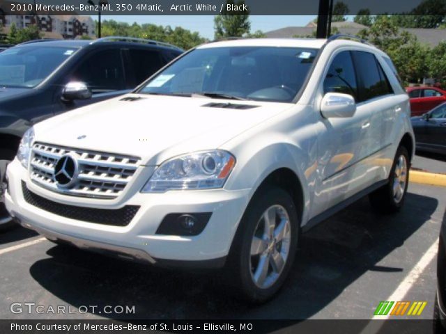 2010 Mercedes-Benz ML 350 4Matic in Arctic White