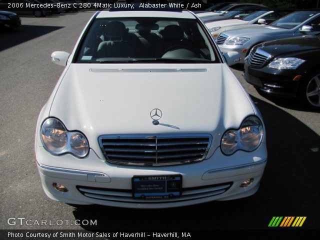 2006 Mercedes-Benz C 280 4Matic Luxury in Alabaster White