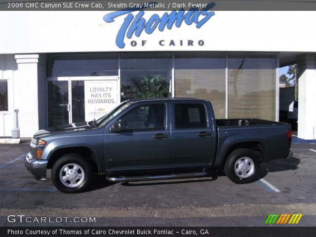 2006 GMC Canyon SLE Crew Cab in Stealth Gray Metallic