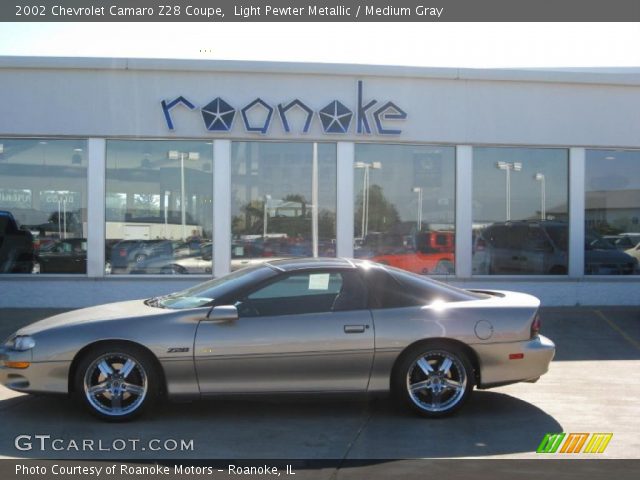 2002 Chevrolet Camaro Z28 Coupe in Light Pewter Metallic