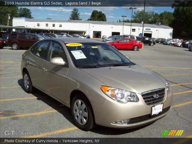 2009 Hyundai Elantra GLS Sedan in Laguna Sand