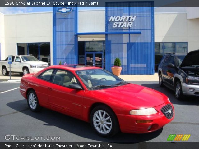 1998 Chrysler Sebring LXi Coupe in Indy Red