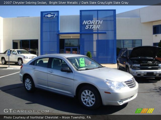 2007 Chrysler Sebring Sedan in Bright Silver Metallic
