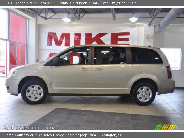2010 Dodge Grand Caravan SE in White Gold Pearl
