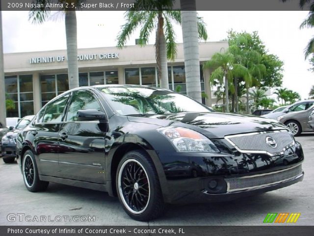 2009 Nissan Altima 2.5 in Super Black