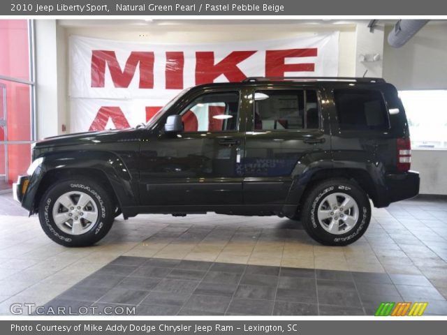2010 Jeep Liberty Sport in Natural Green Pearl