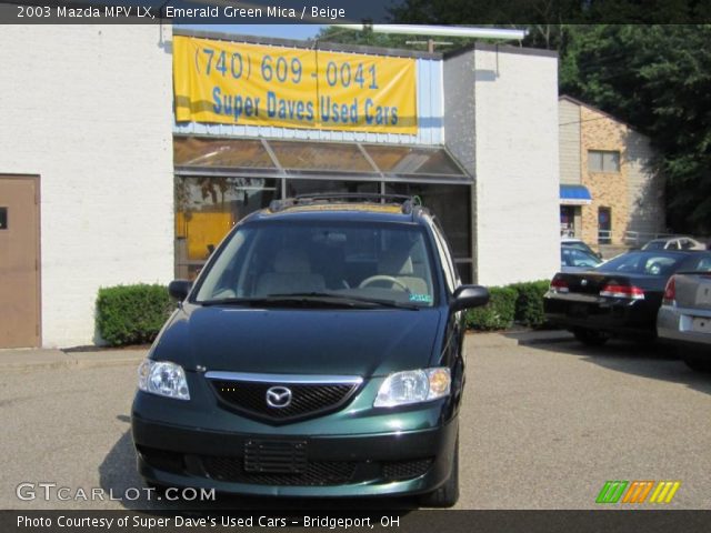 2003 Mazda MPV LX in Emerald Green Mica