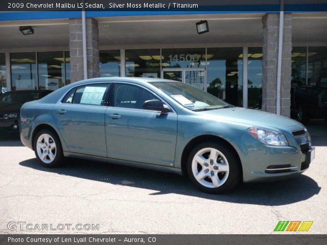 2009 Chevrolet Malibu LS Sedan in Silver Moss Metallic