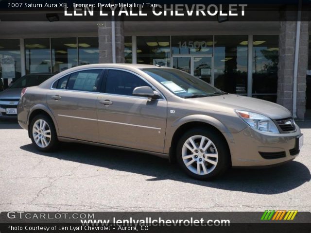 2007 Saturn Aura XE in Bronzed Pewter Metallic