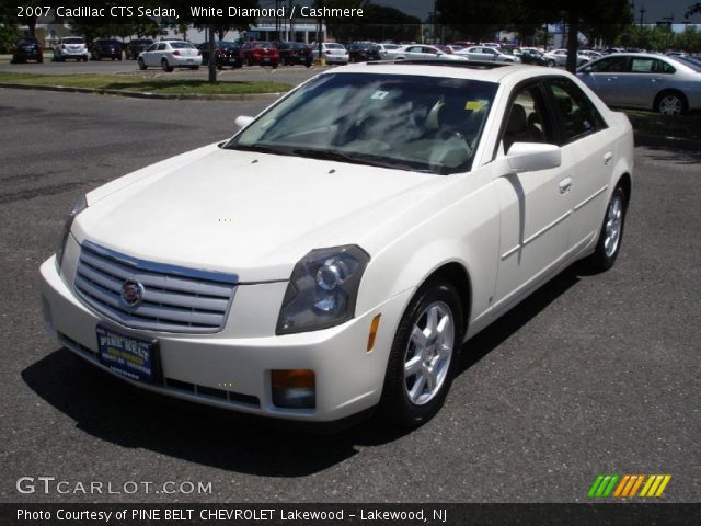 2007 Cadillac CTS Sedan in White Diamond