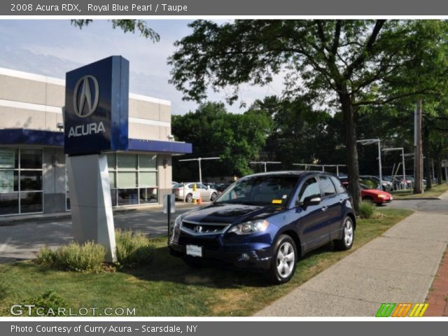 2008 Acura RDX  in Royal Blue Pearl