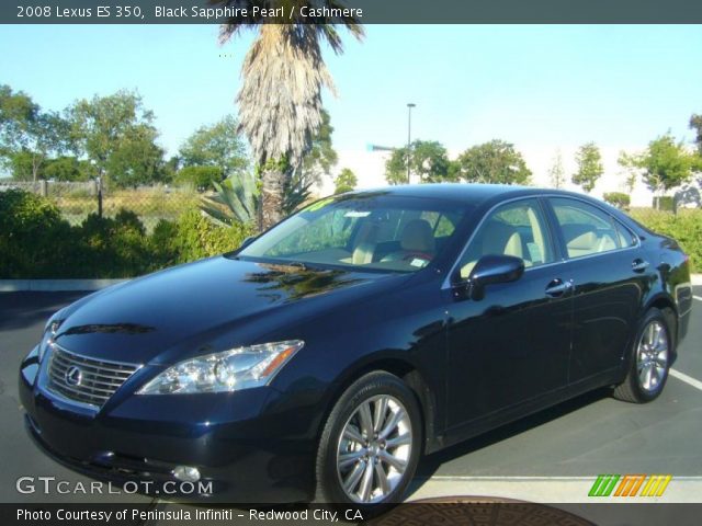 2008 Lexus ES 350 in Black Sapphire Pearl