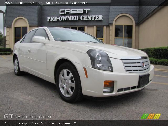 2007 Cadillac CTS Sedan in White Diamond
