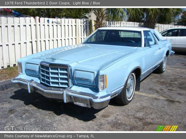 1978 Ford Thunderbird 2 Door Coupe in Light Blue