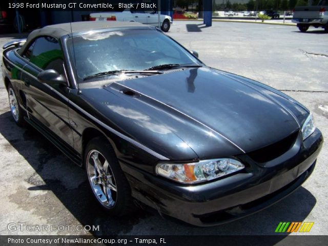 1998 Ford Mustang GT Convertible in Black