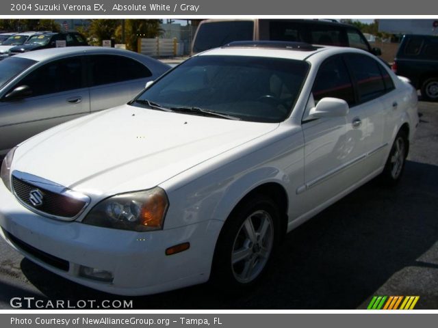 2004 Suzuki Verona EX in Absolute White