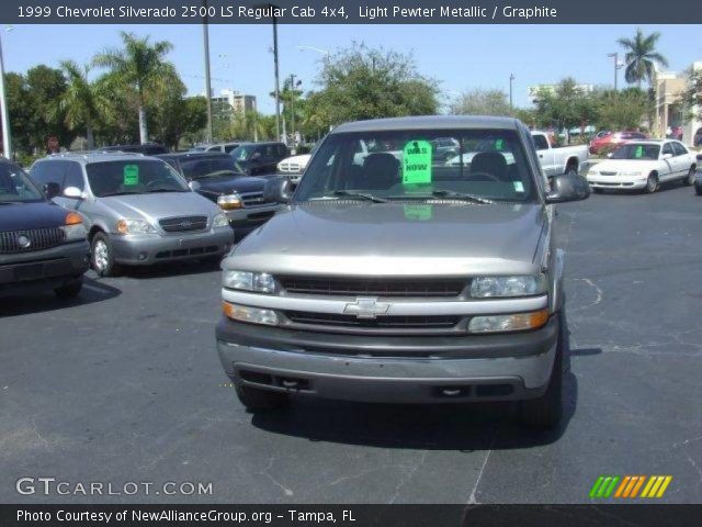 1999 Chevrolet Silverado 2500 LS Regular Cab 4x4 in Light Pewter Metallic
