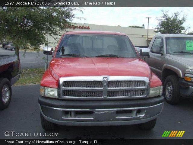 1997 Dodge Ram 2500 ST Extended Cab in Flame Red